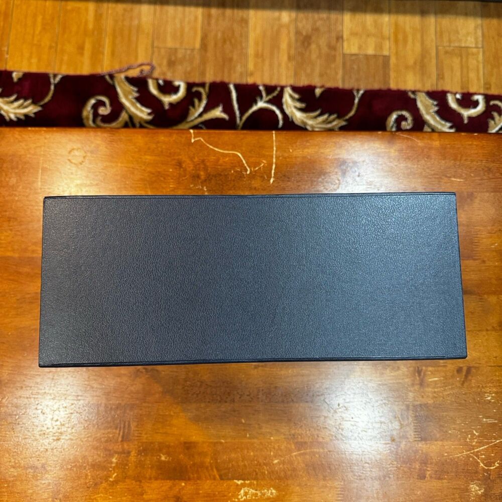 Louis Vuitton Authentic LV Dark Navy Slide Out Empty Box 12x9x5 - Picture 6 of 7